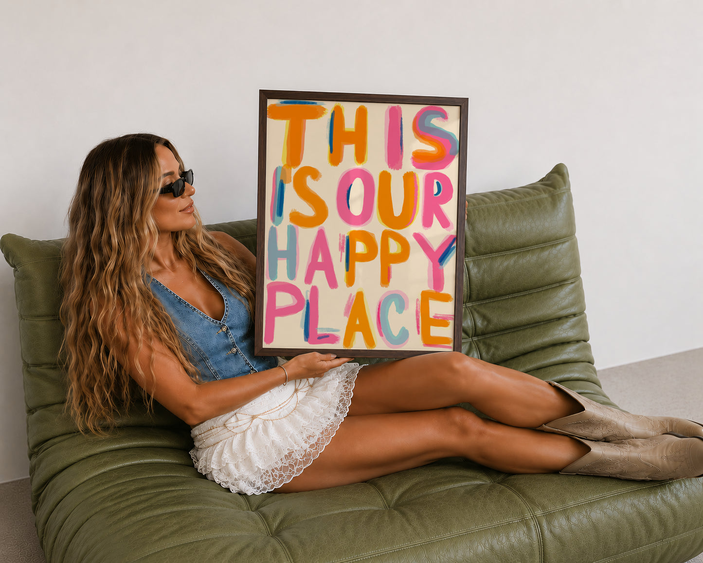 This Is Our Happy Place Print
