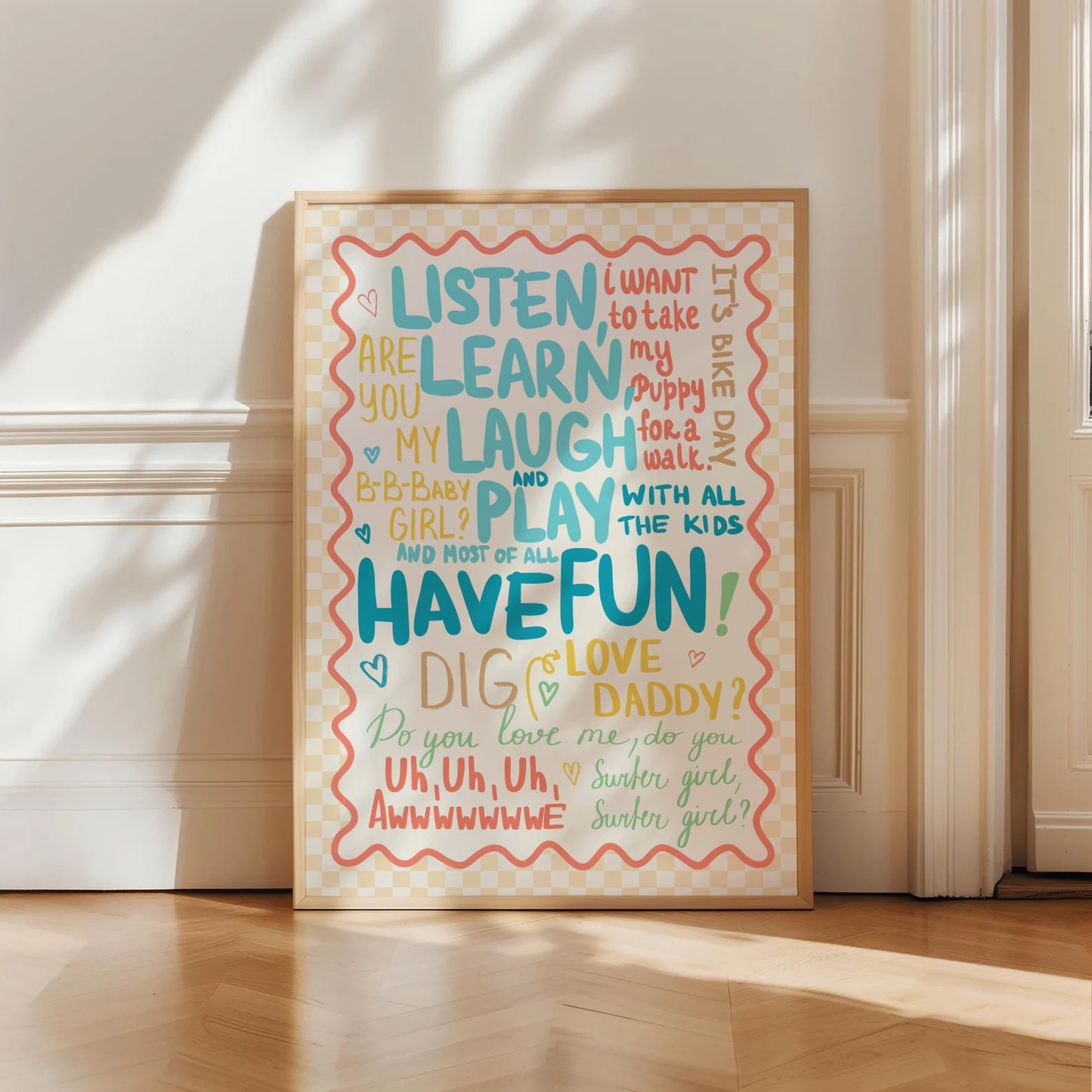 Custom Family Print