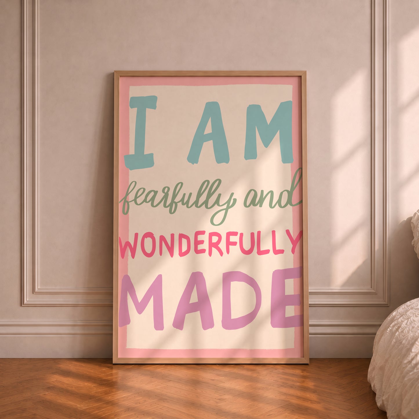 I Am Fearfully And Wonderfully Made Print