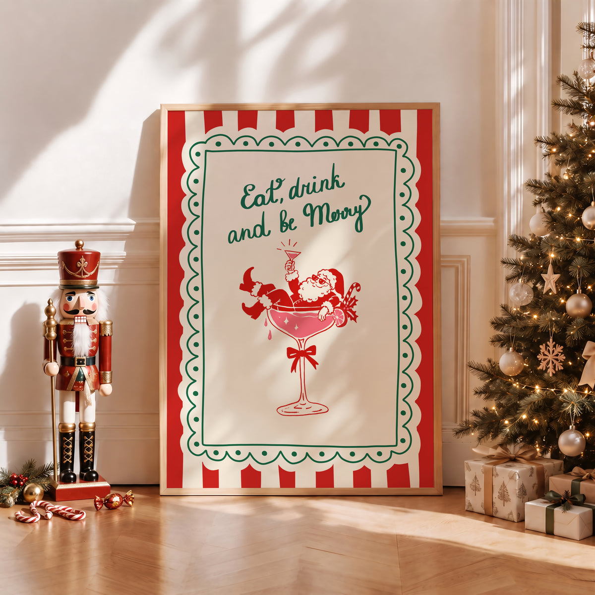 Eat Drink and Be Merry Print