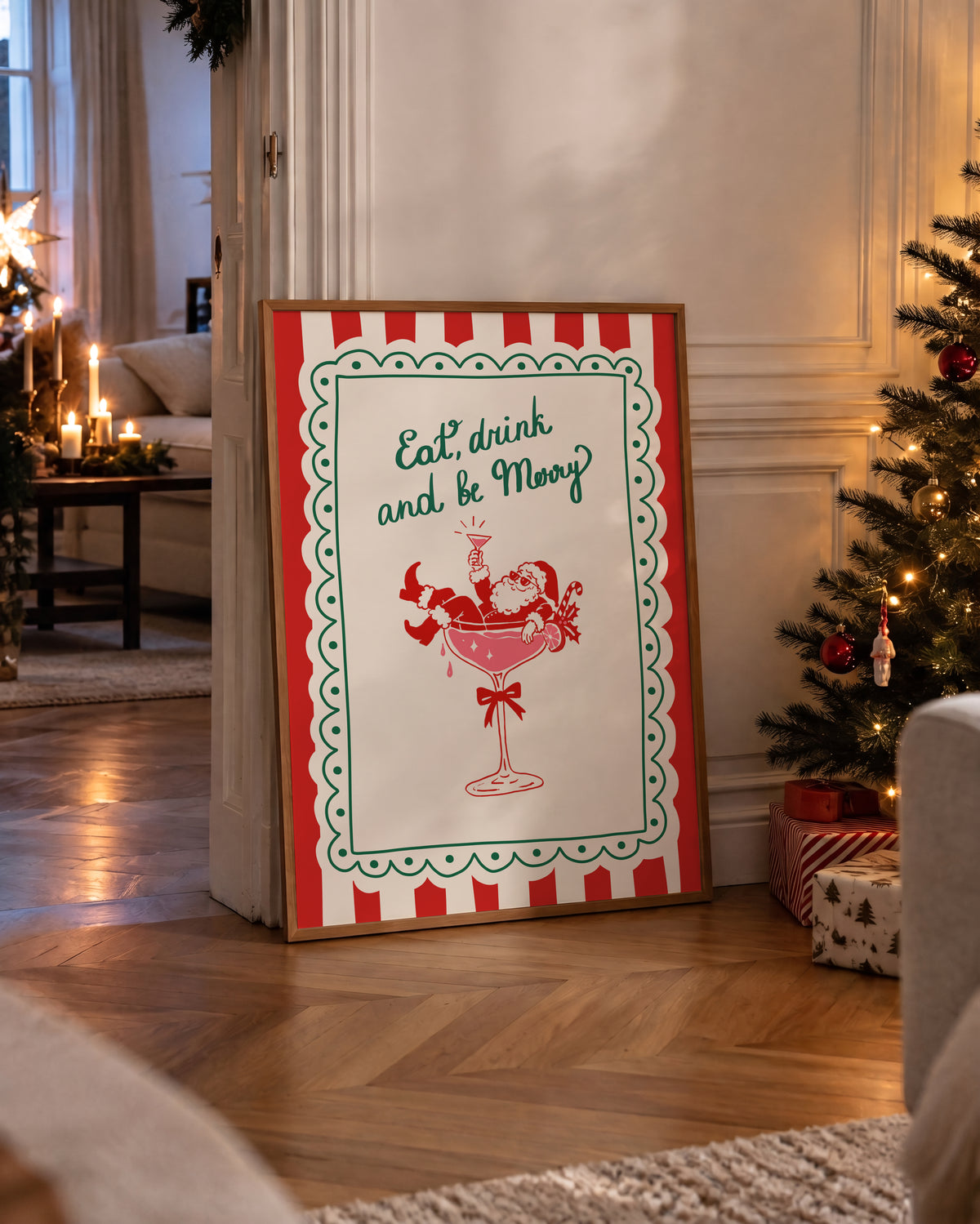 Eat Drink and Be Merry Print