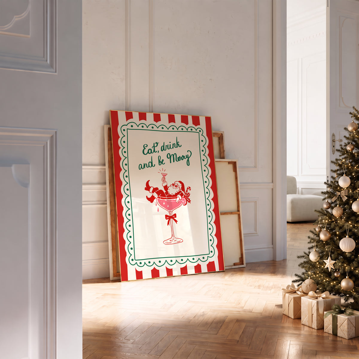 Eat Drink and Be Merry Print