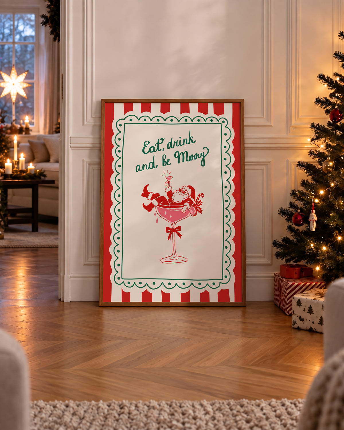 Eat Drink and Be Merry Print