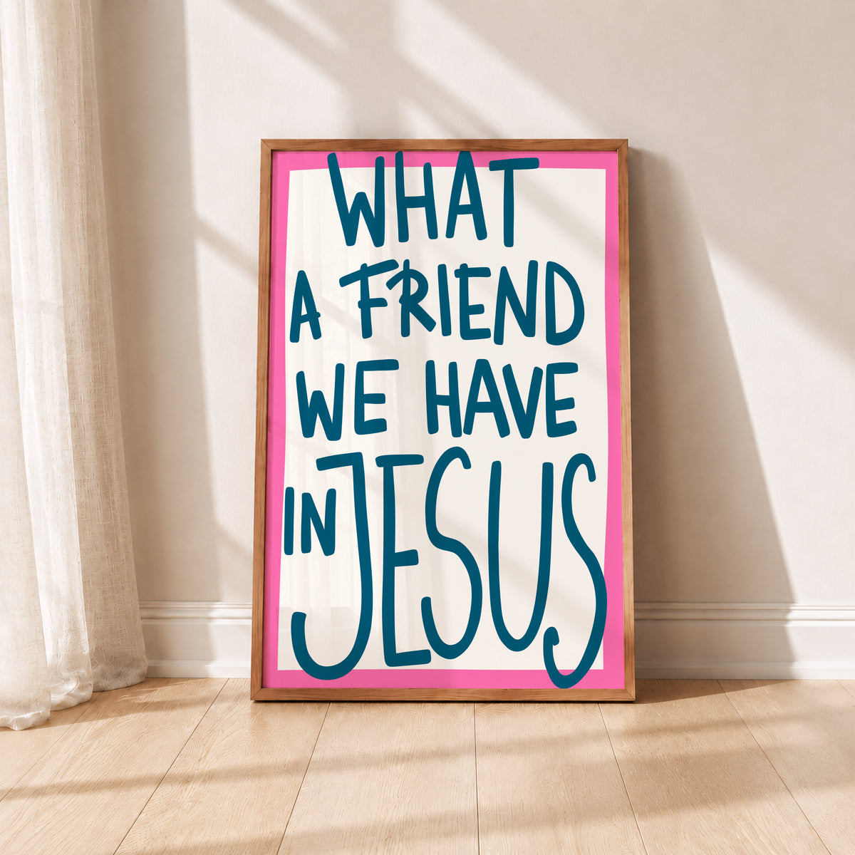 What A Friend We Have In Jesus Print