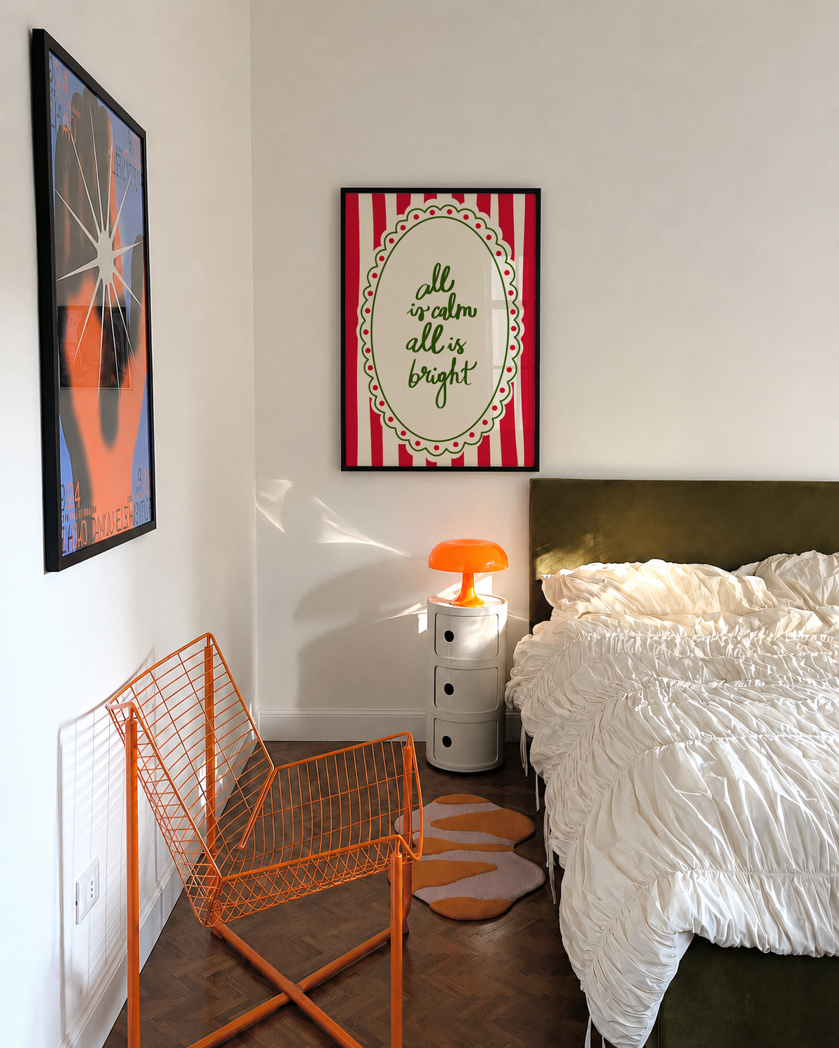All Is Calm All Is Bright Print