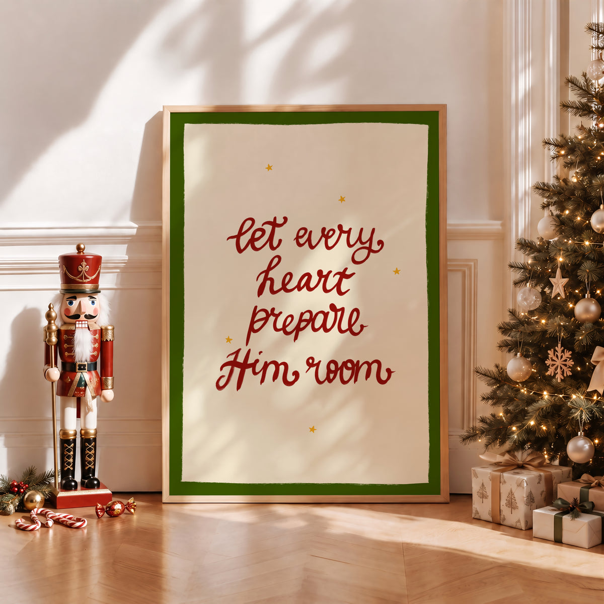 Let Every Heart Prepare Him Room Print