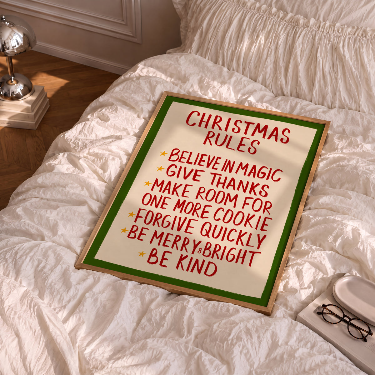Christmas Rules Print
