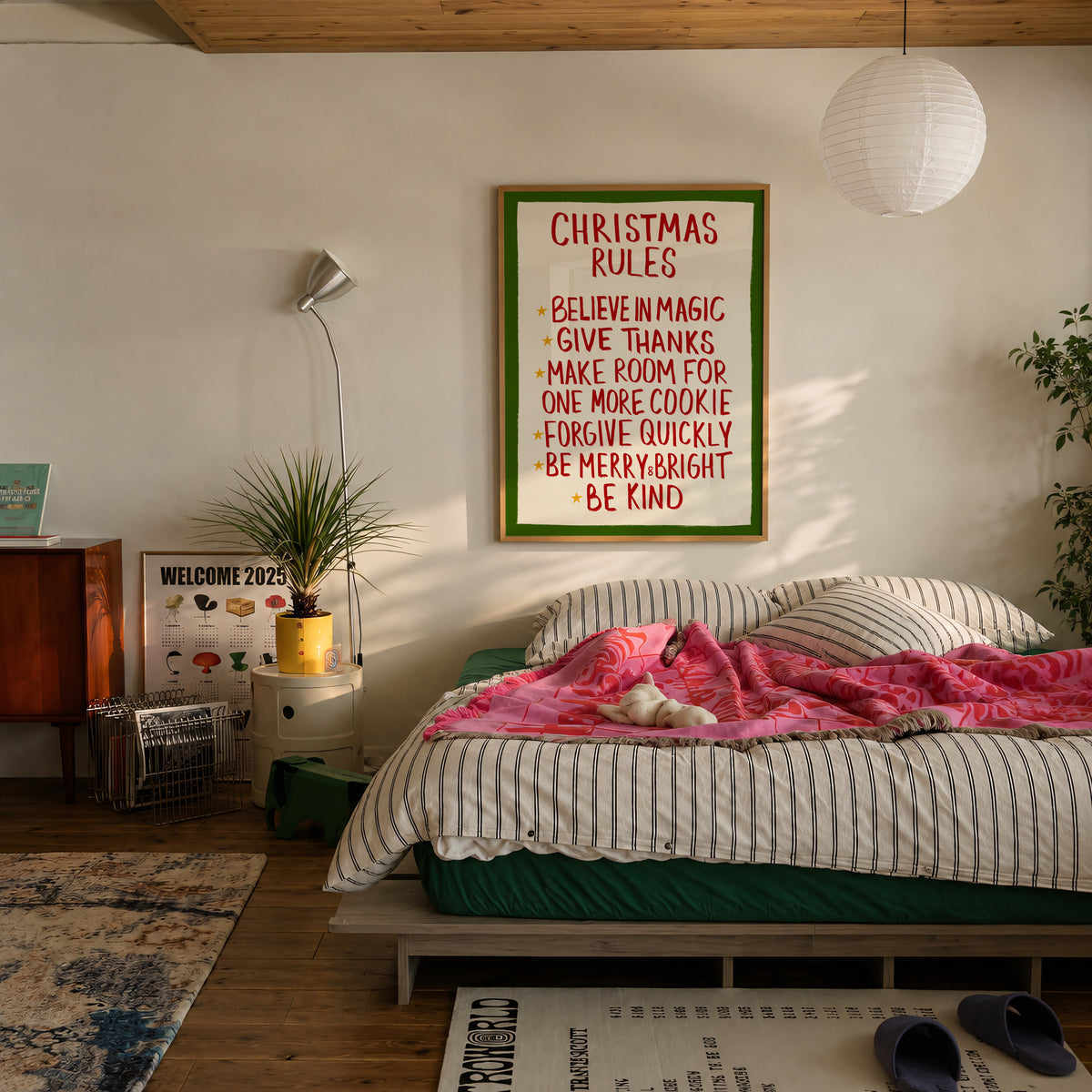 Christmas Rules Print