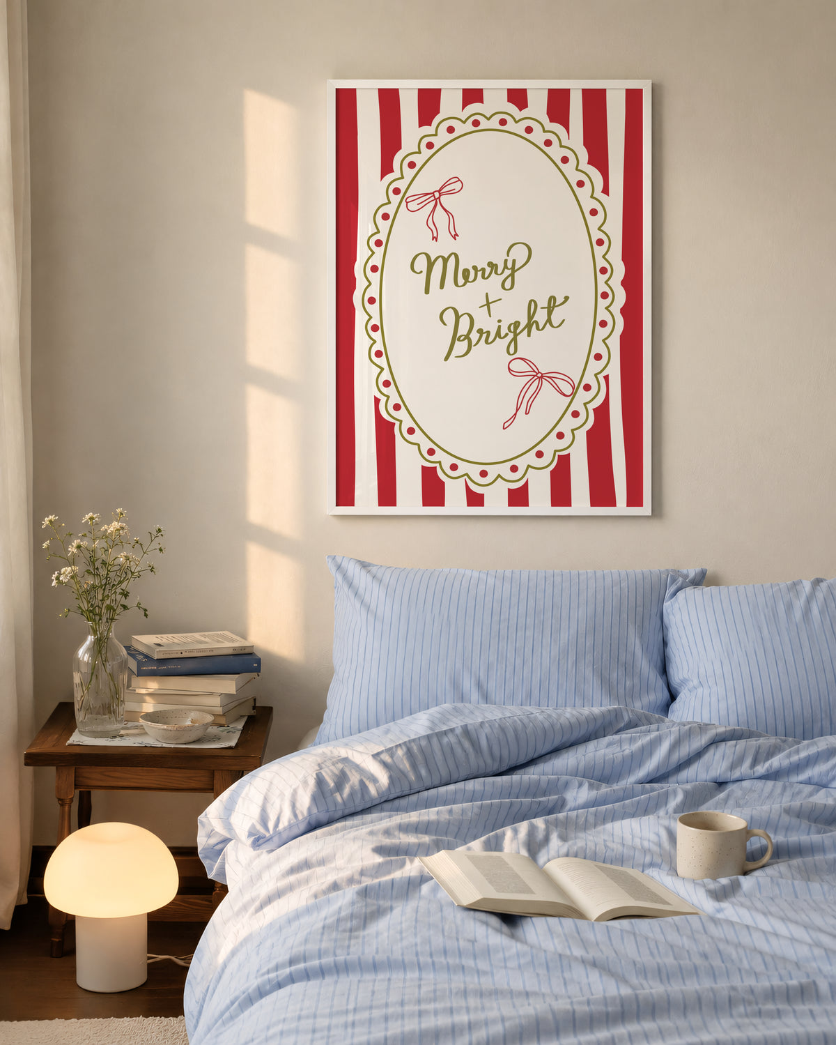 Merry and Bright Print
