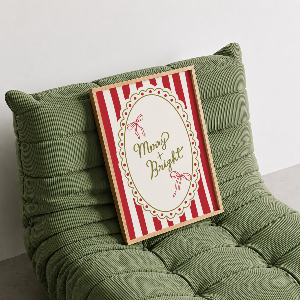 Merry and Bright Print