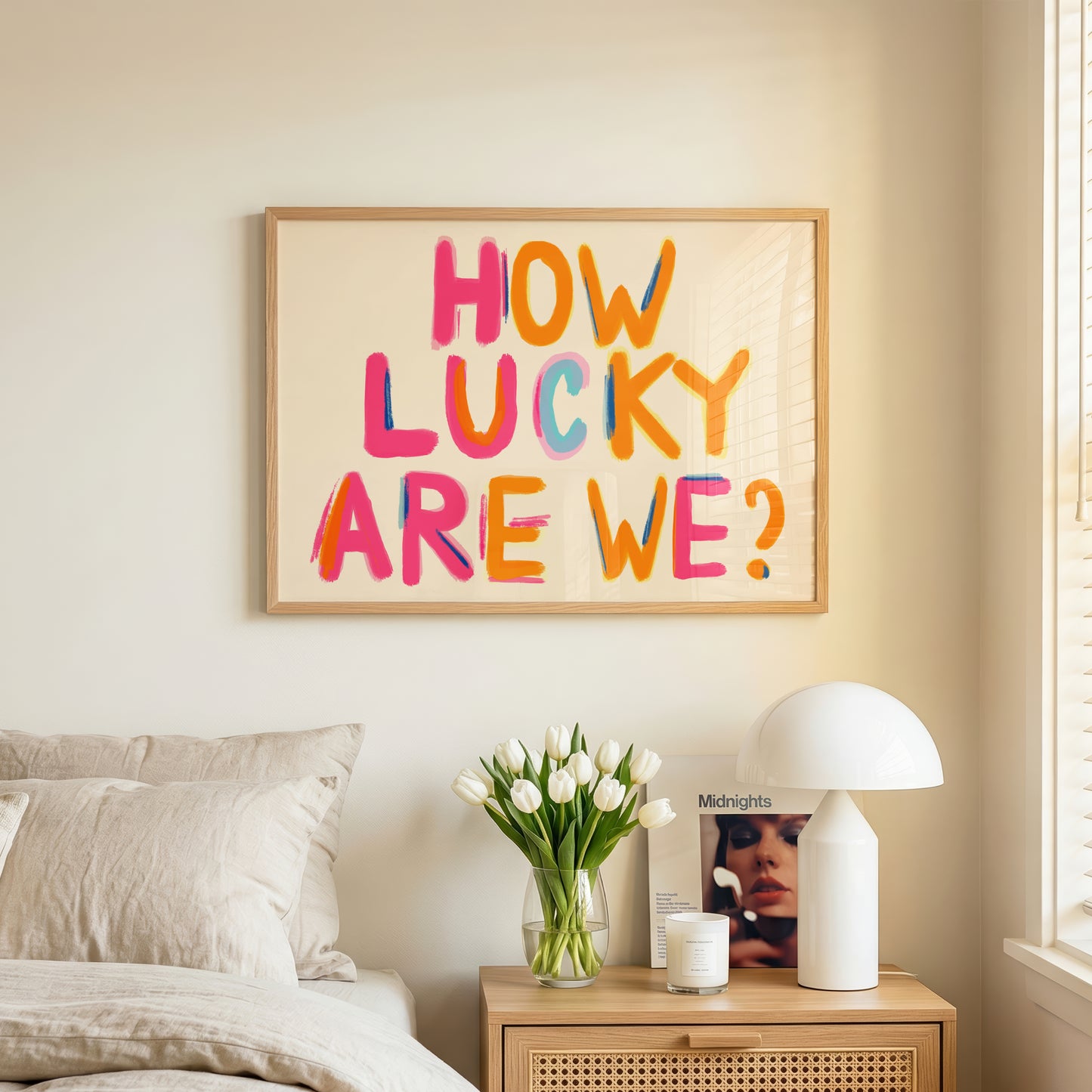 How Lucky Are We Print