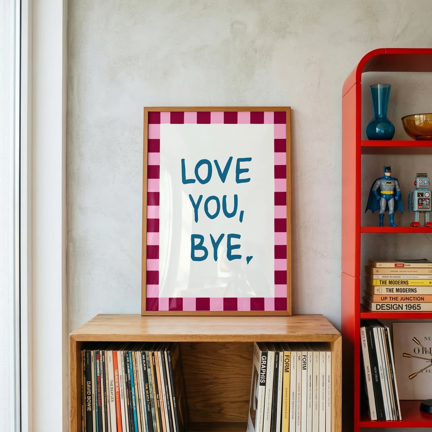 Love You Bye Print