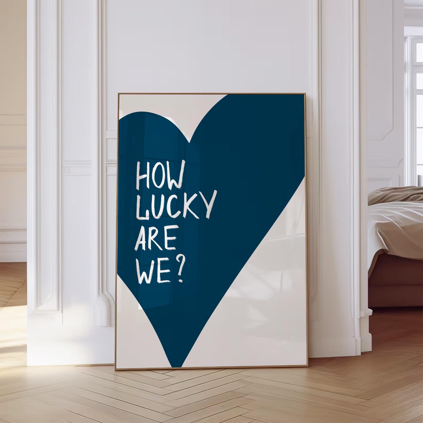 How Lucky Are We Heart Print [DIGITAL]