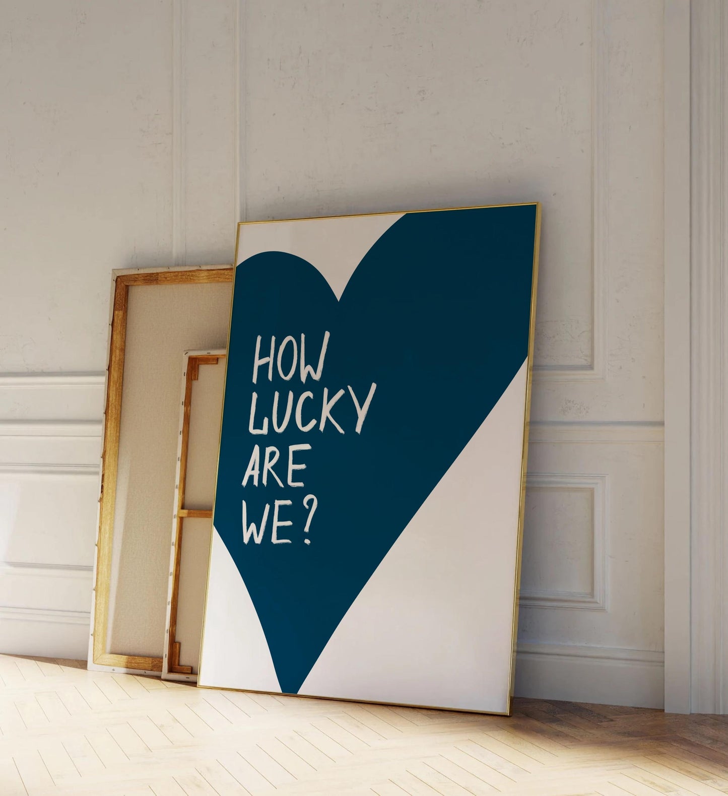 How Lucky Are We Heart Print [DIGITAL]