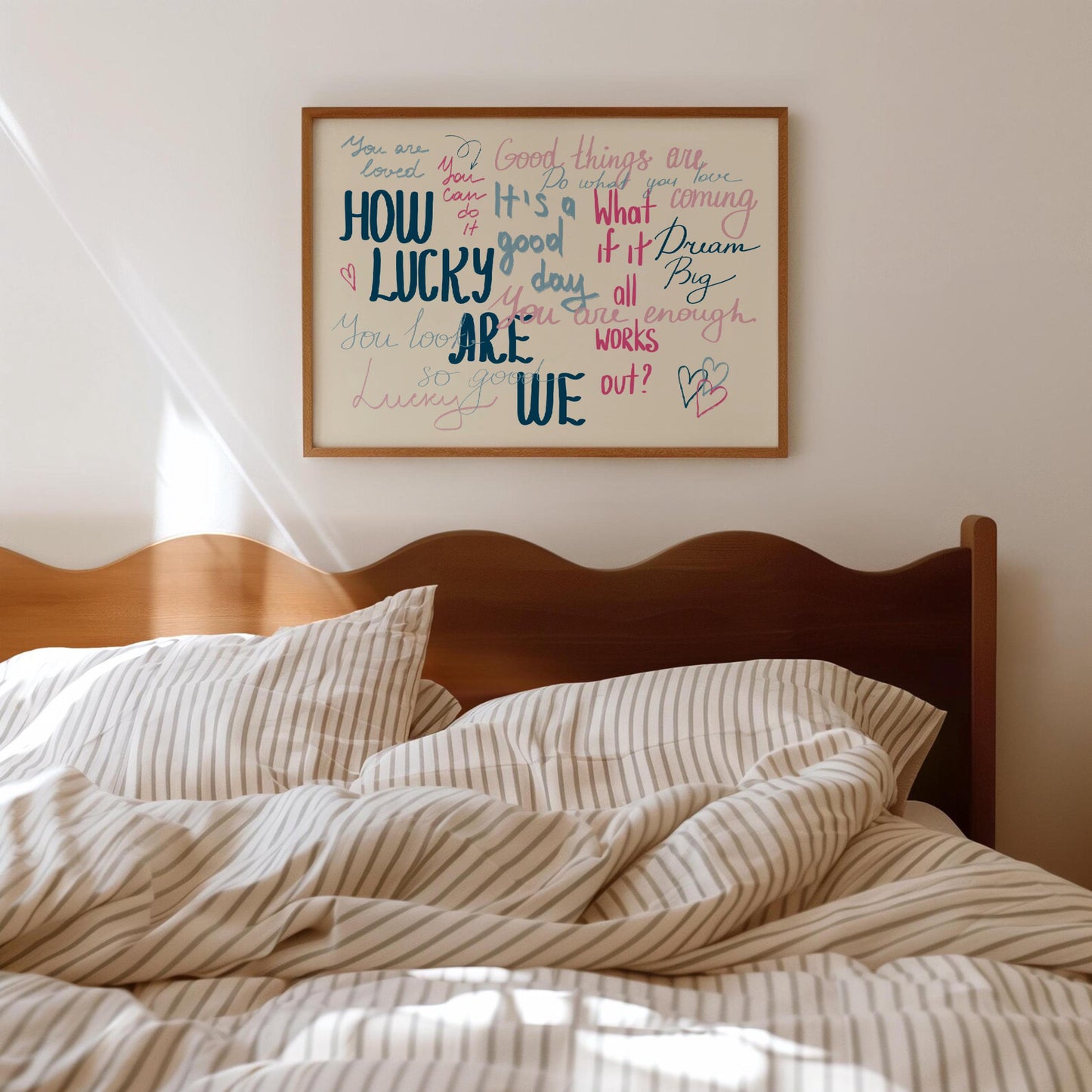 How Lucky Are We Horizontal Print [DIGITAL]