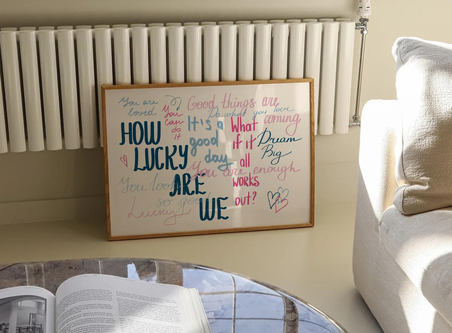 How Lucky Are We Horizontal Print [DIGITAL]