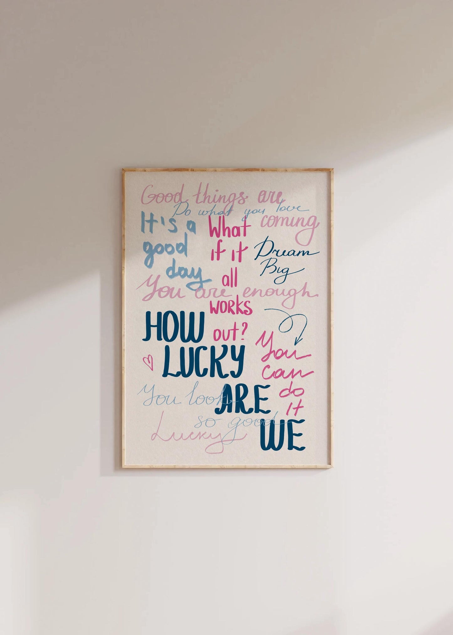 How Lucky Are We Print [DIGITAL]