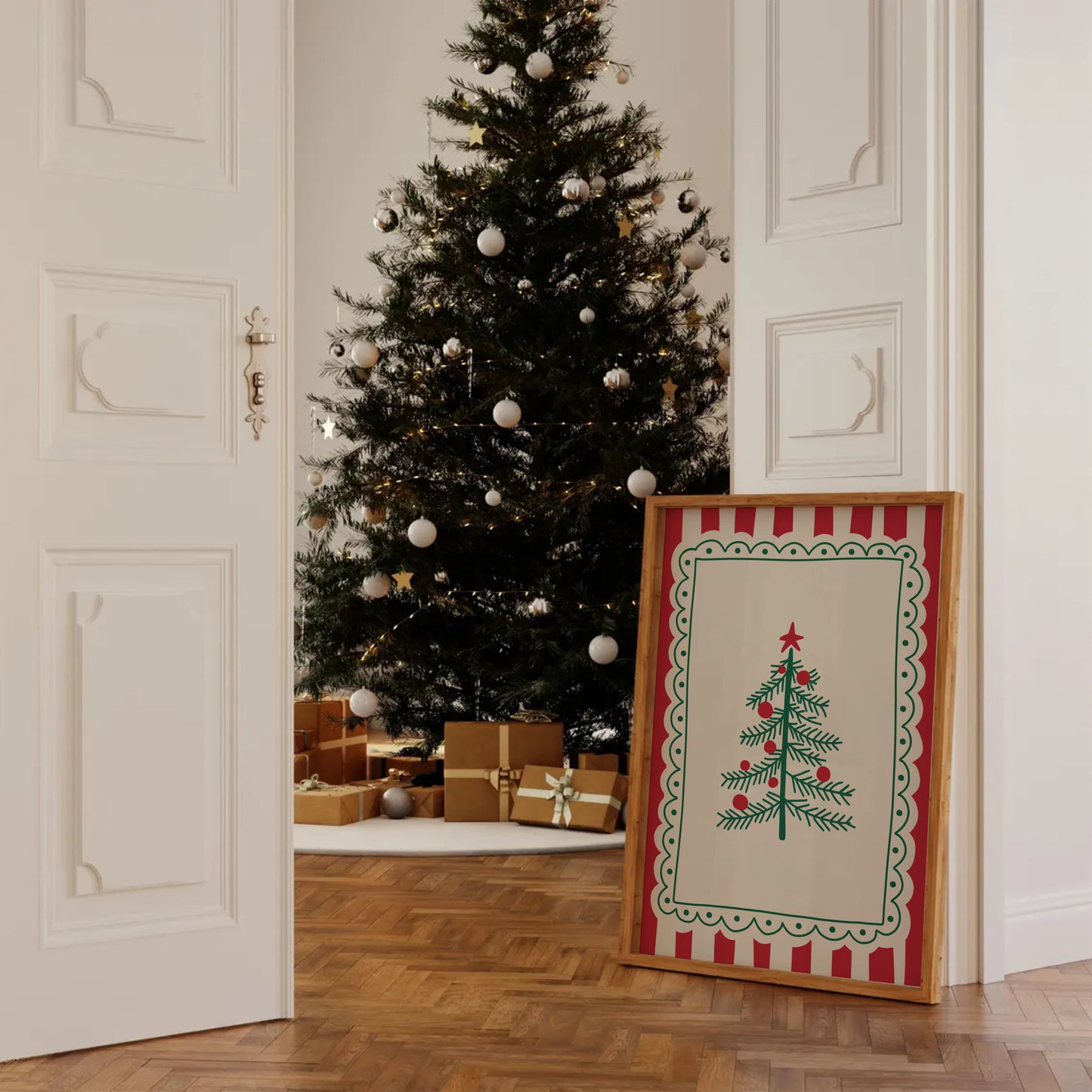 Christmas Tree Print
