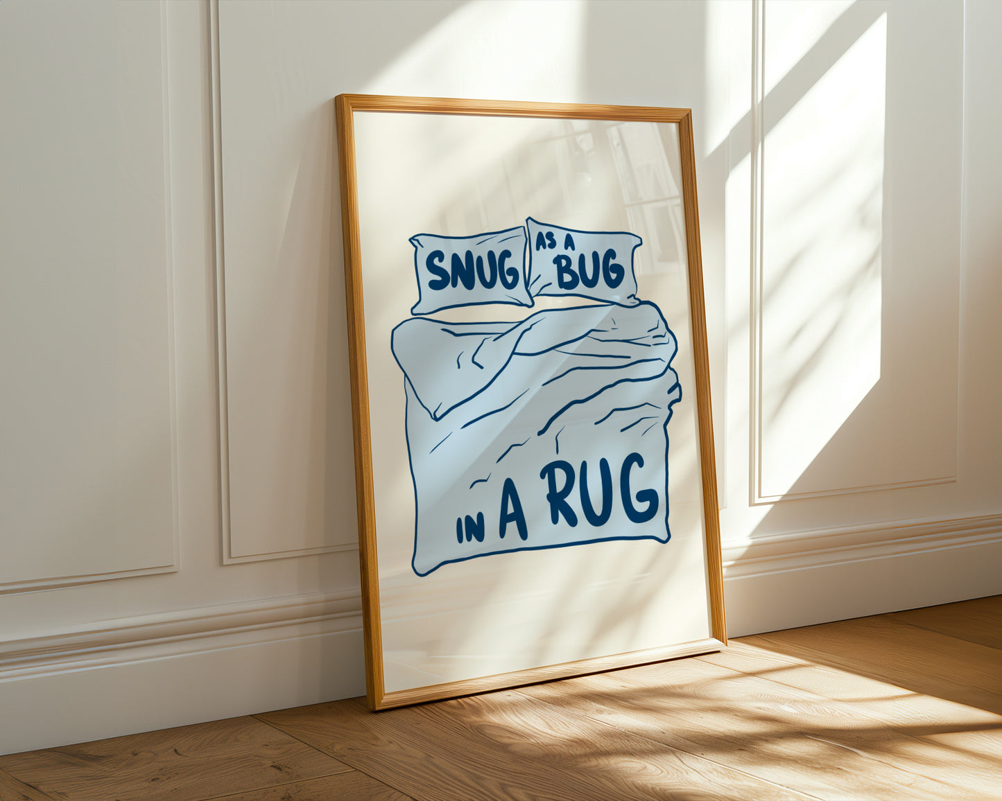 Snug As A Bug In A Rug Print