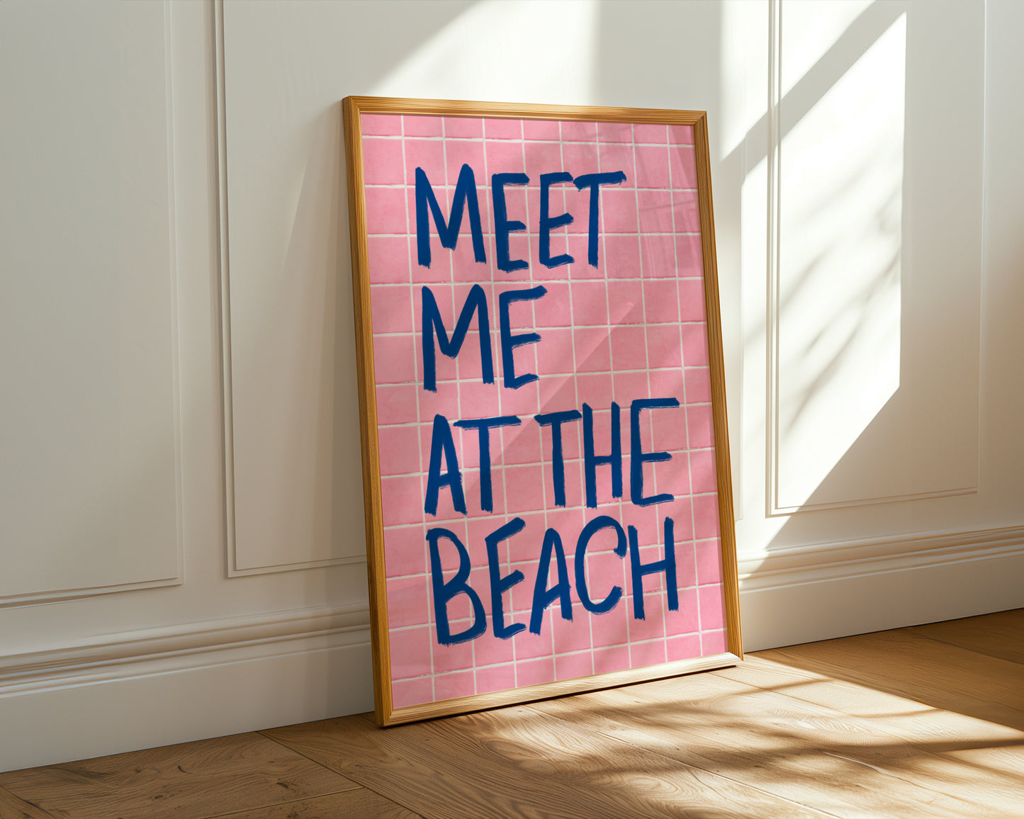Meet Me At The Beach Print