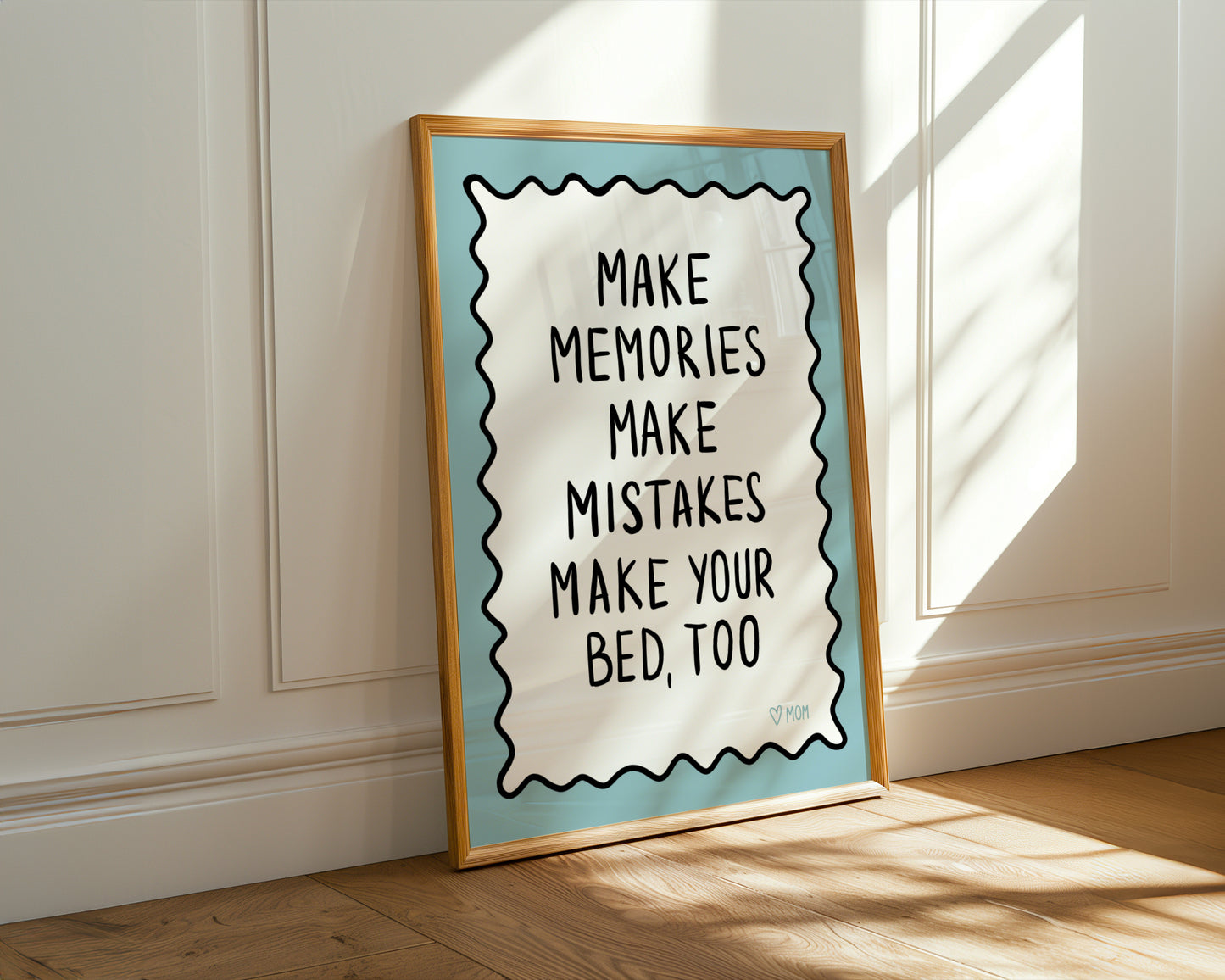 Make Your Bed Print
