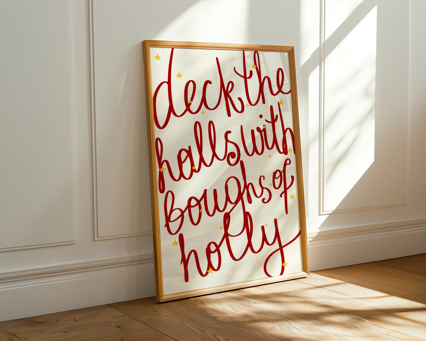 Deck The Halls Print