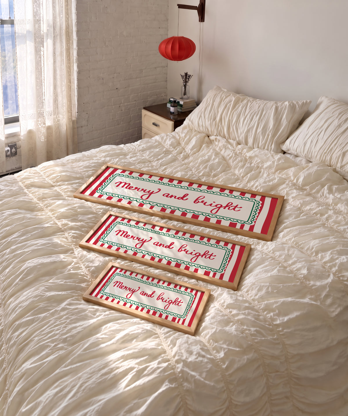 Merry and Bright Panoramic Print