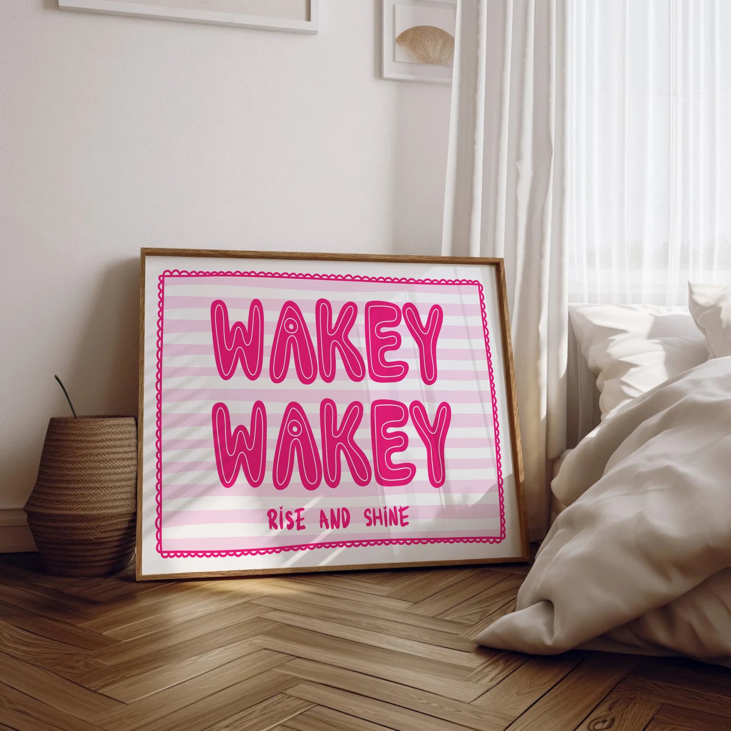 Wakey Wakey Print