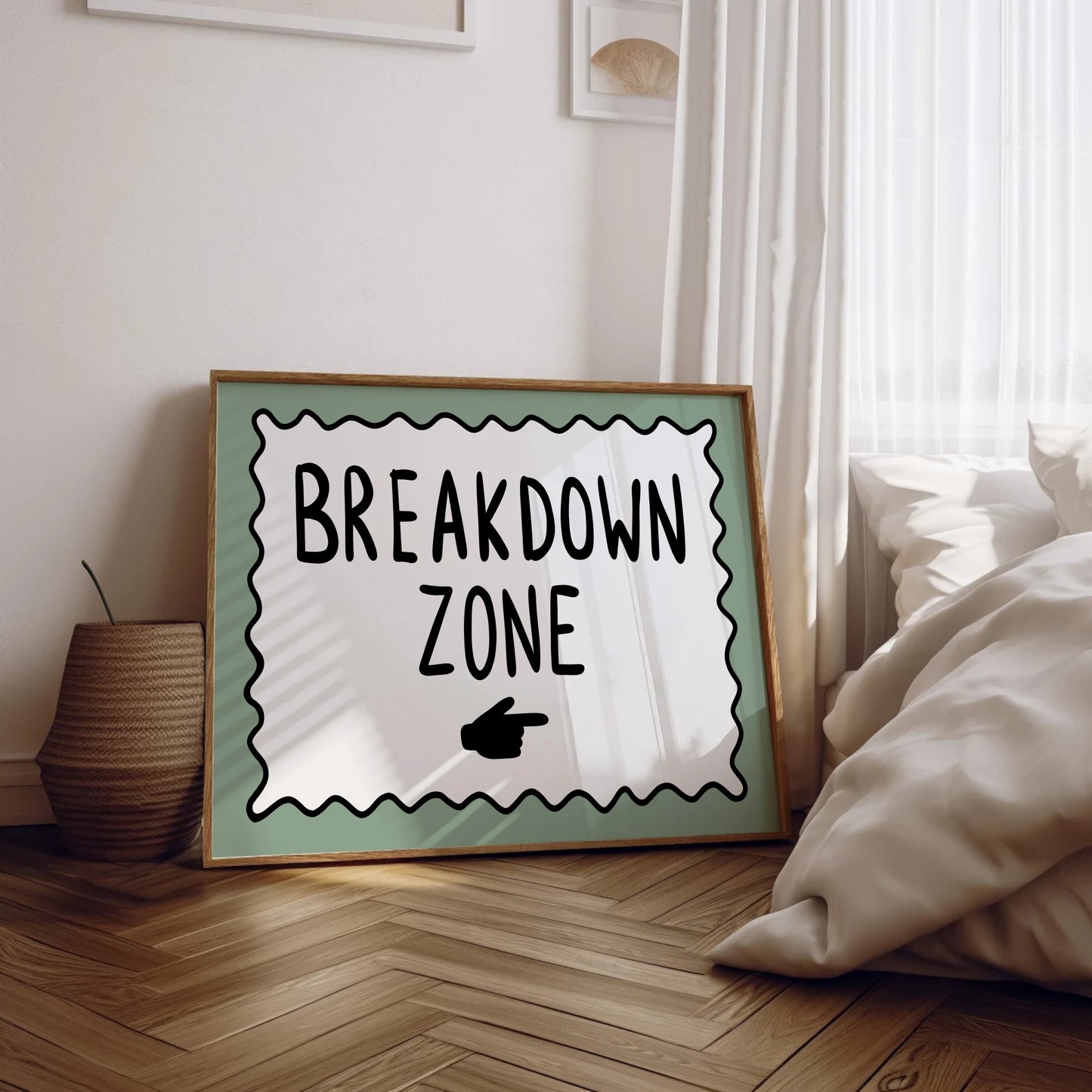 Breakdown Zone Print
