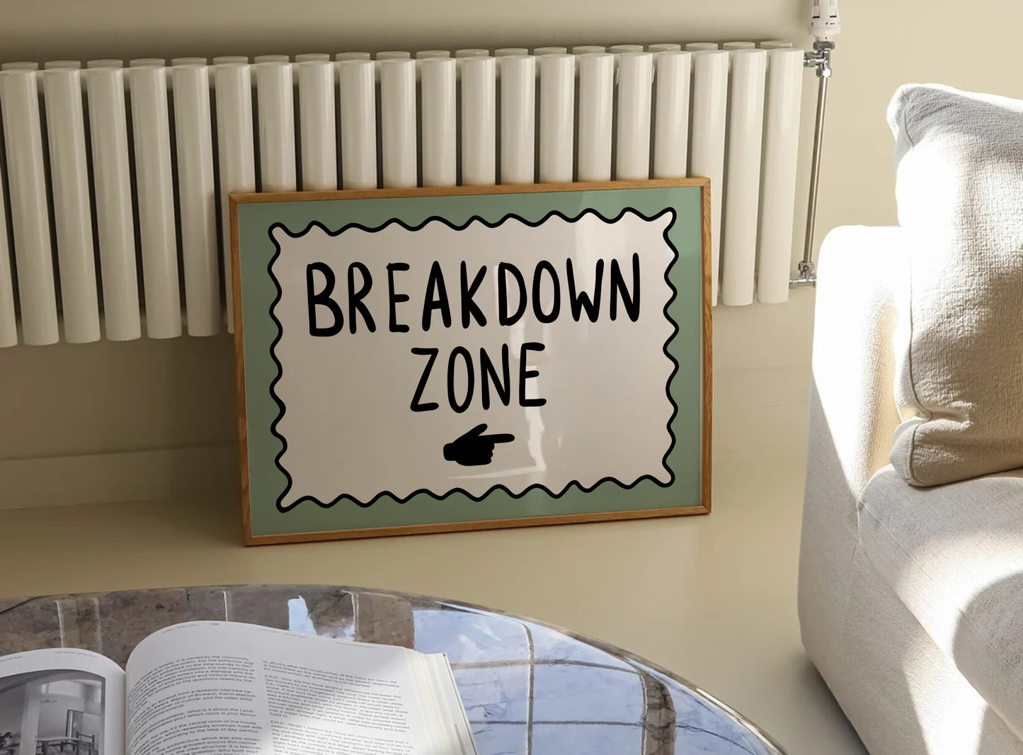Breakdown Zone Print