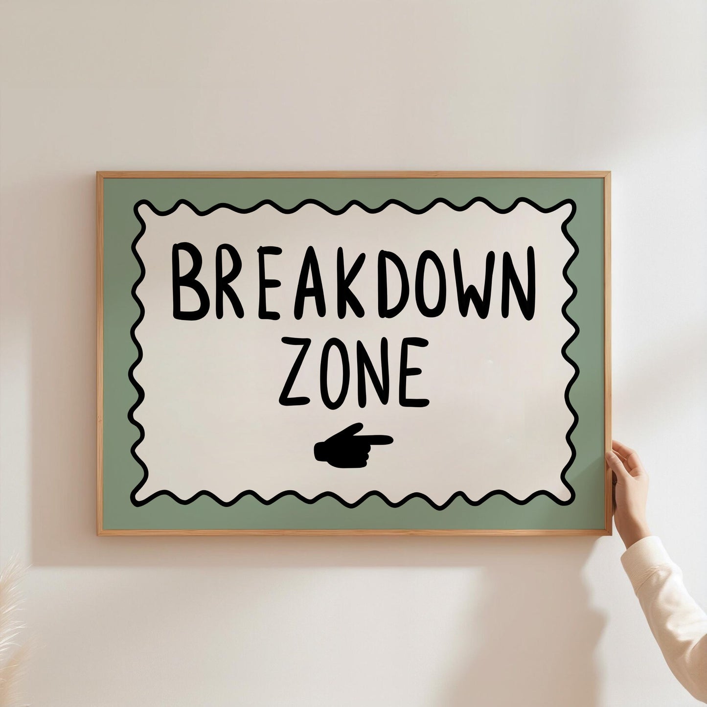 Breakdown Zone Print