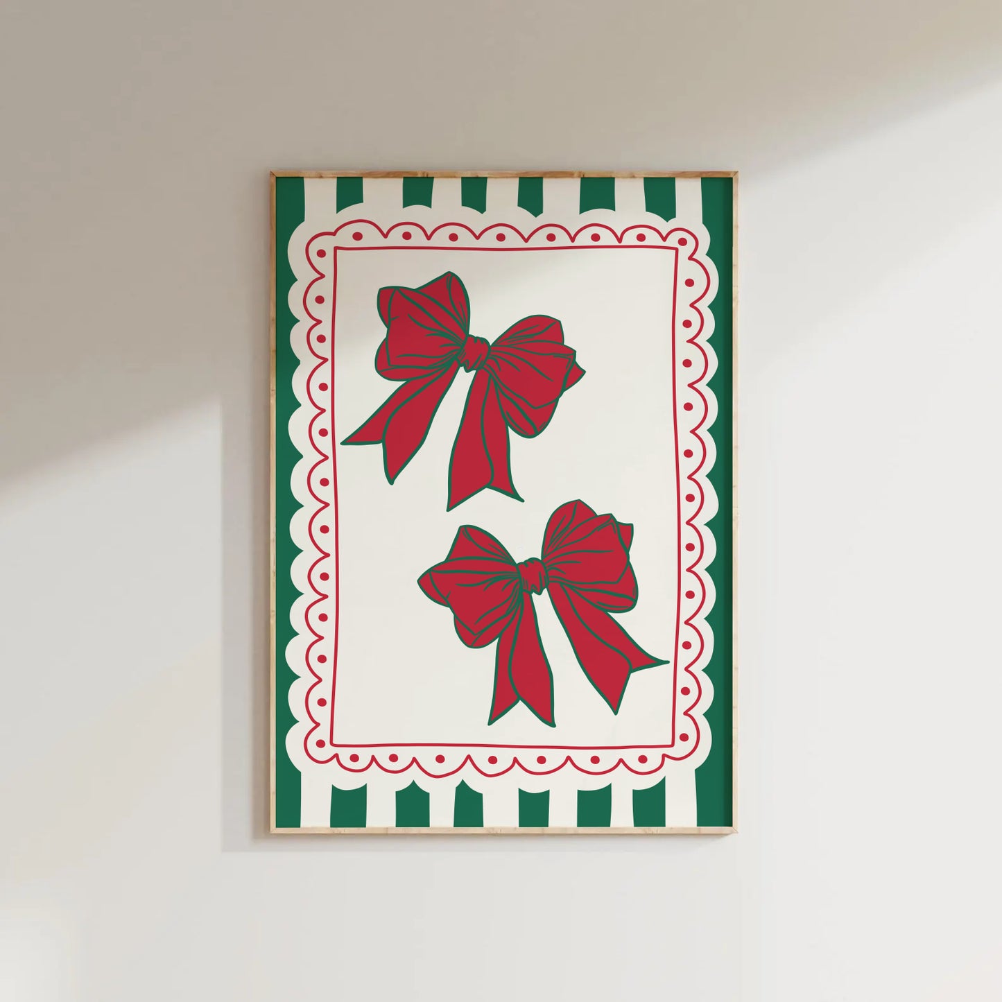Christmas Bows Print