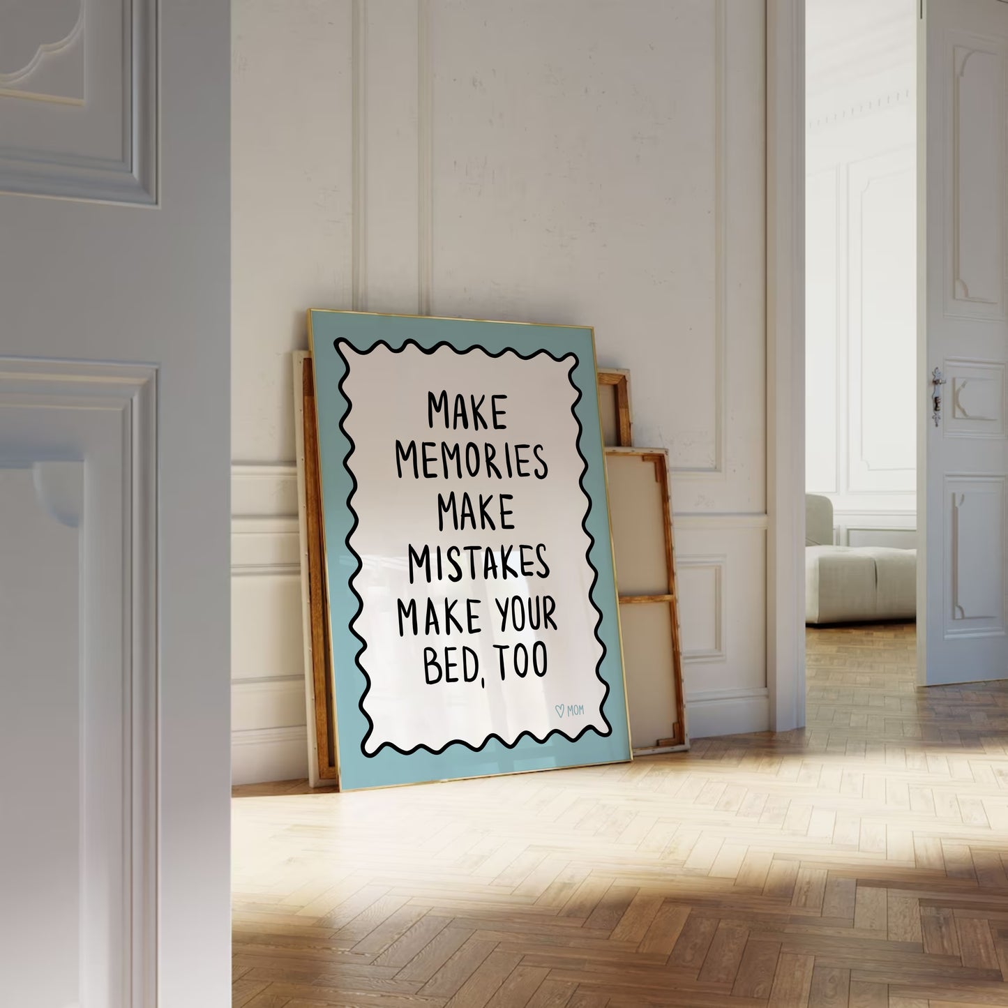 Make Your Bed Print