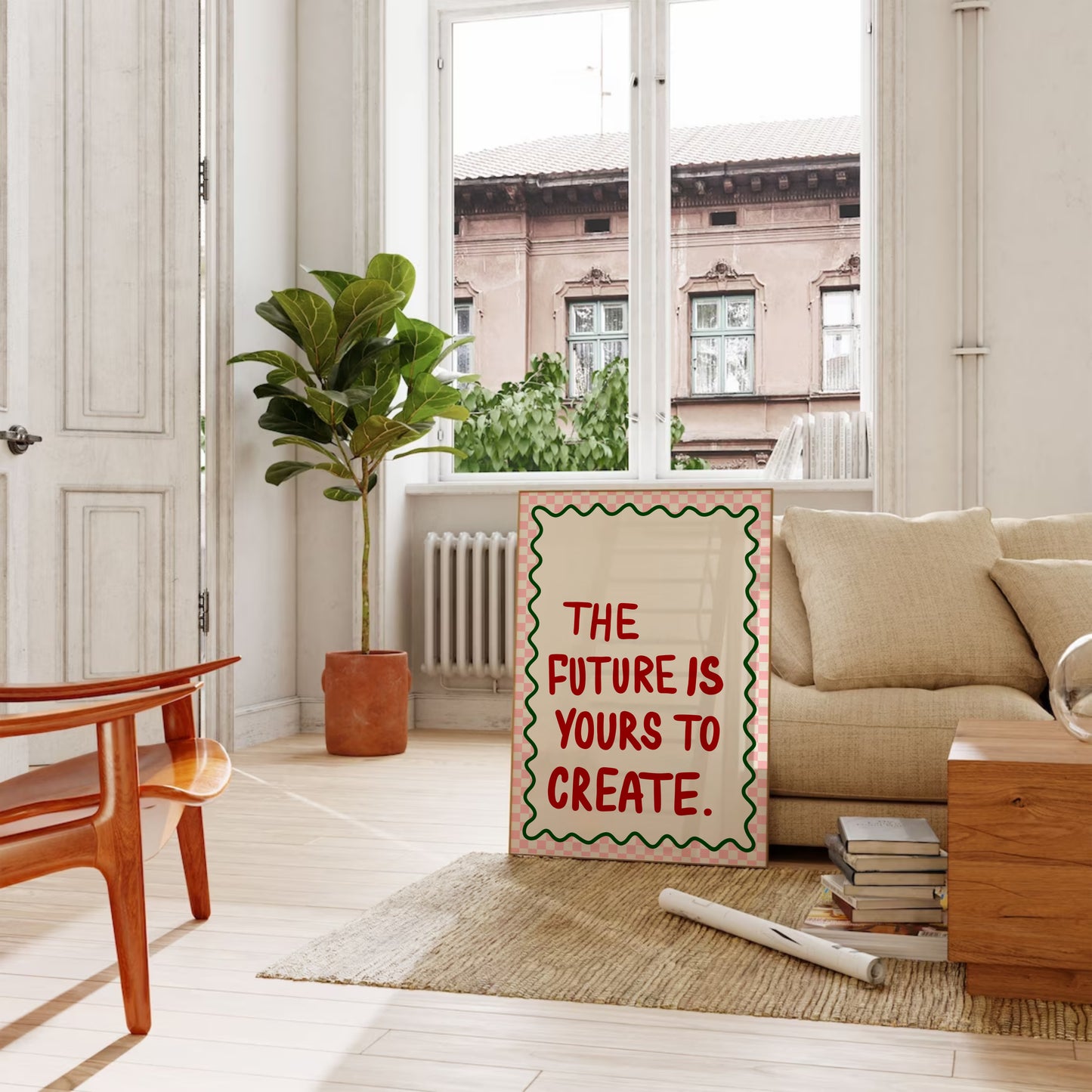 The Future Is Yours To Create Print