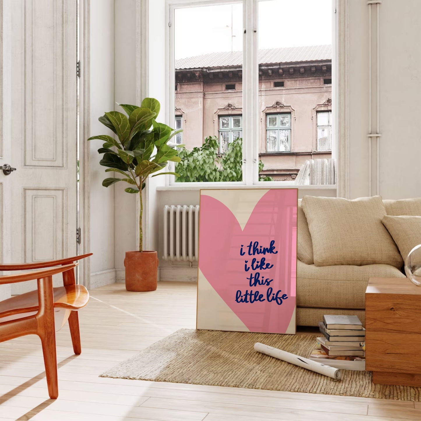 I Think I Like This Little Life Print