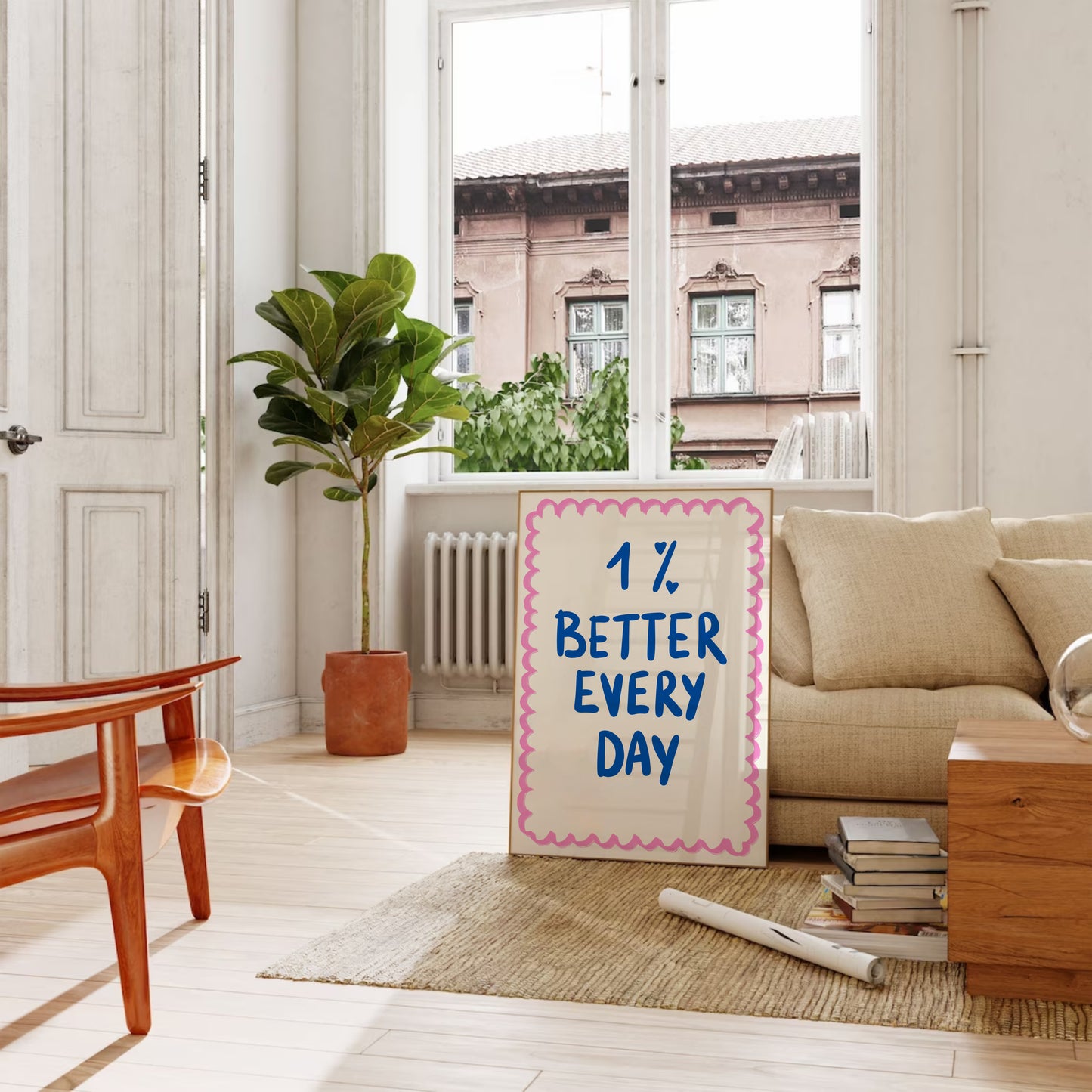 1% Better Every Day Print