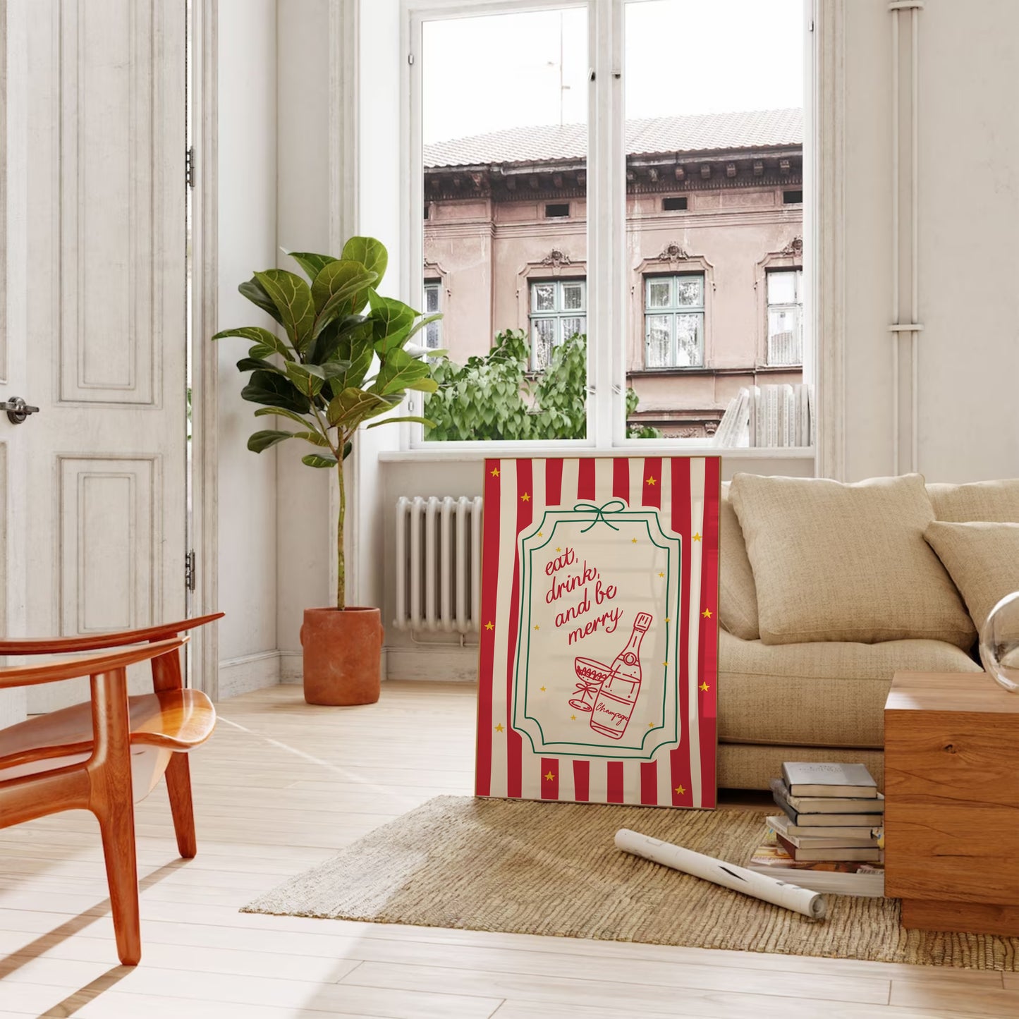Eat Drink And Be Merry Print