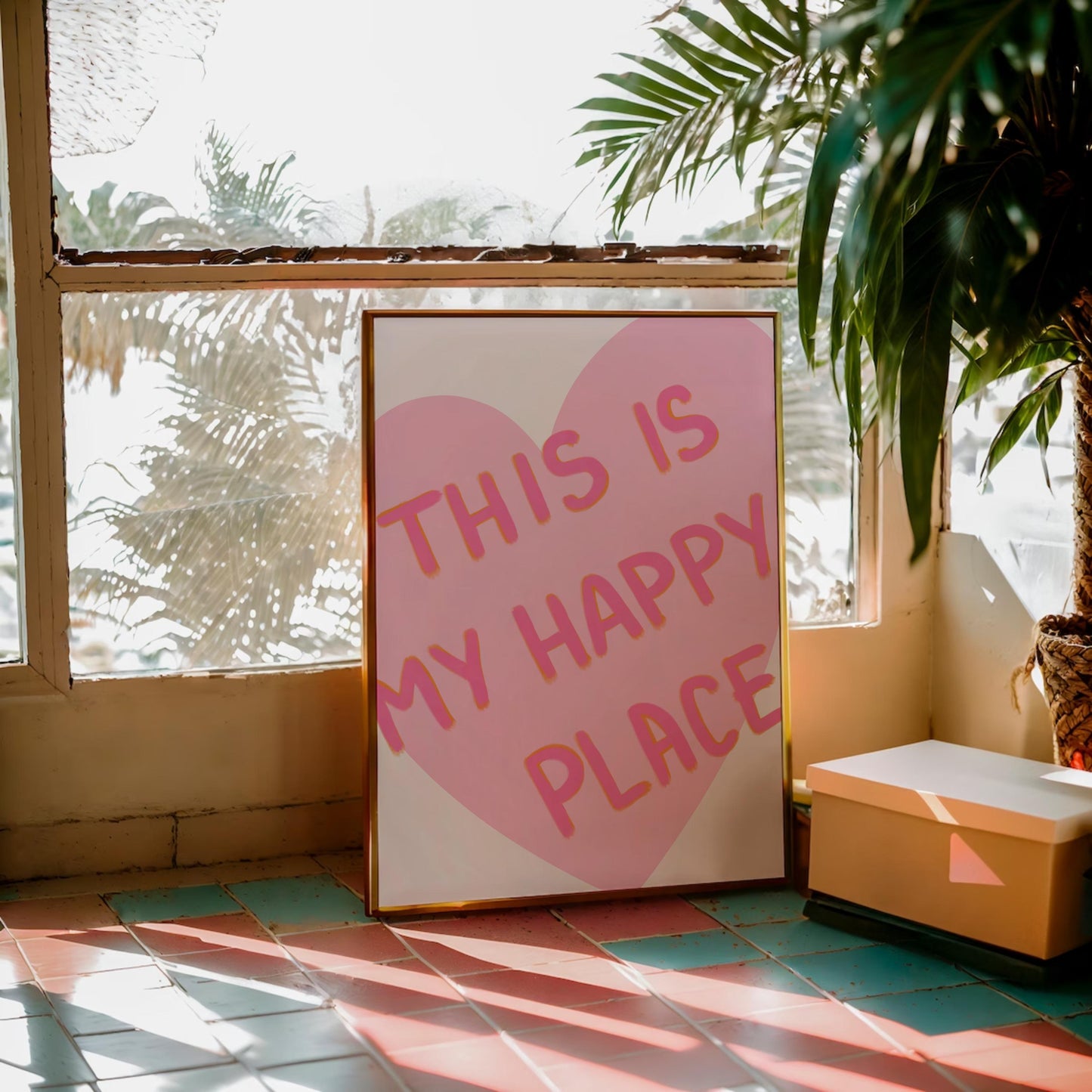 This Is My Happy Place Print