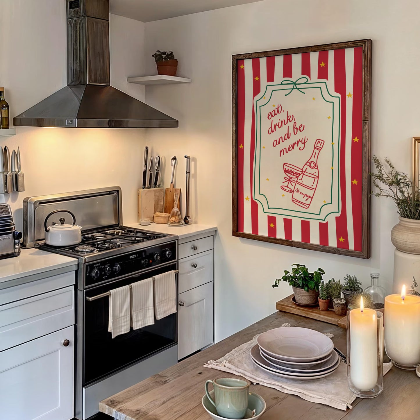 Eat Drink And Be Merry Print