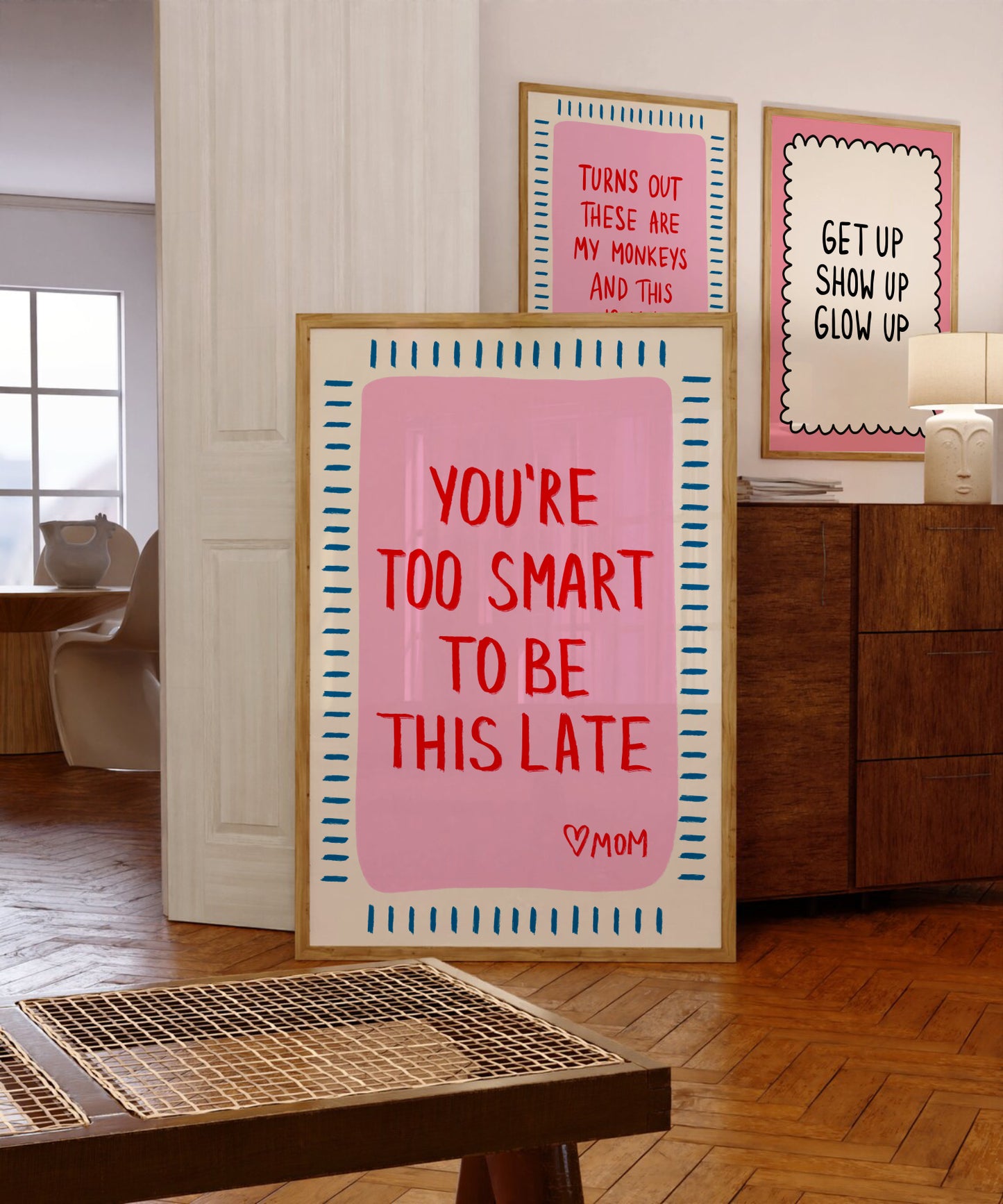 You Are Too Smart To Be This Late Print