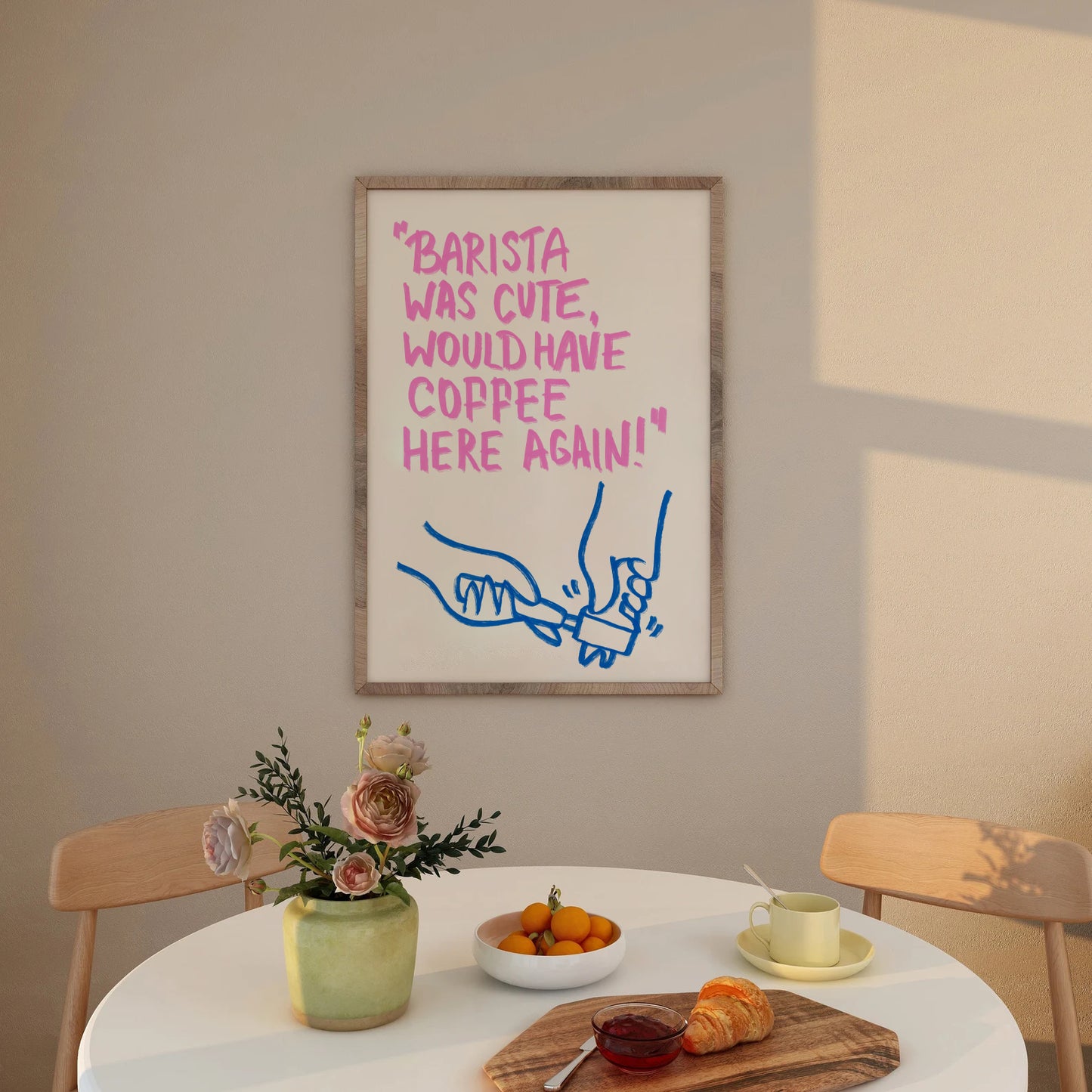 Barista Was Cute Print