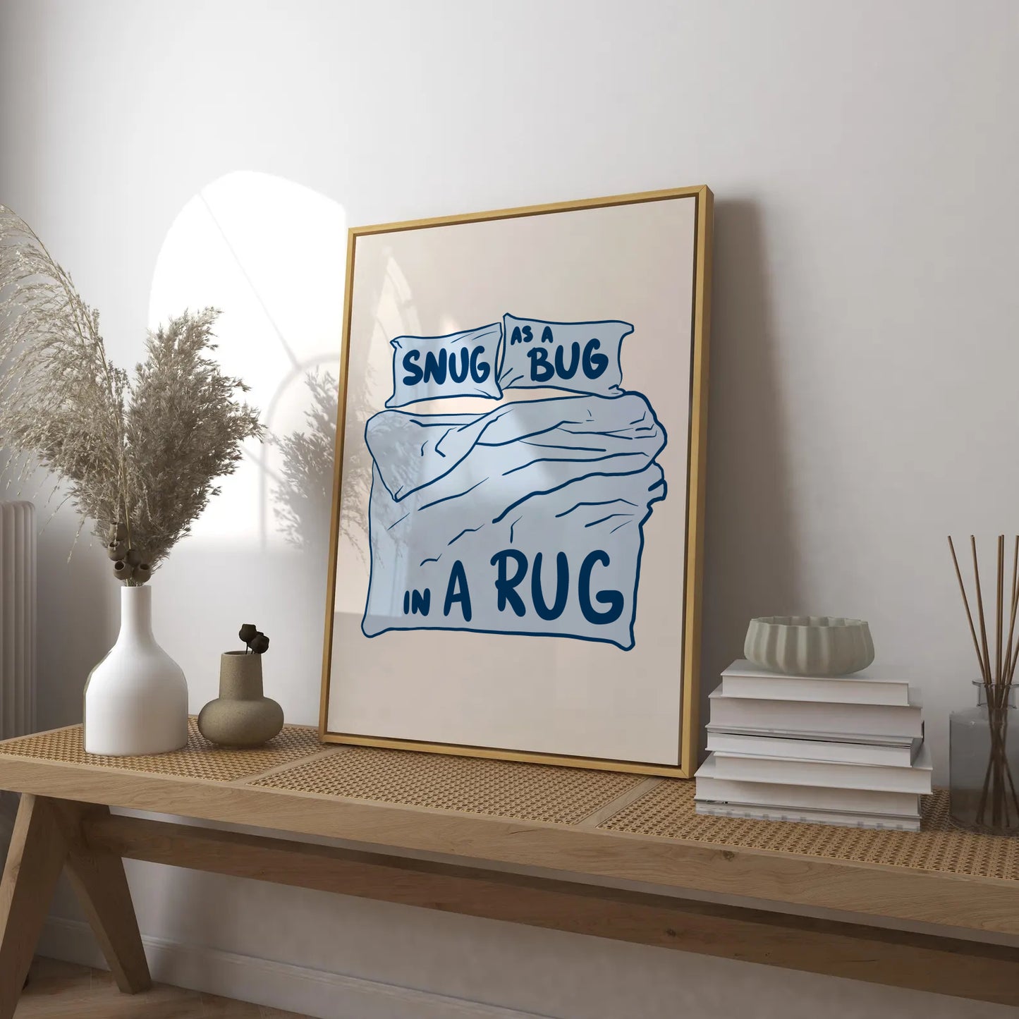 Snug As A Bug In A Rug Print