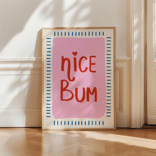 Nice Bum Print