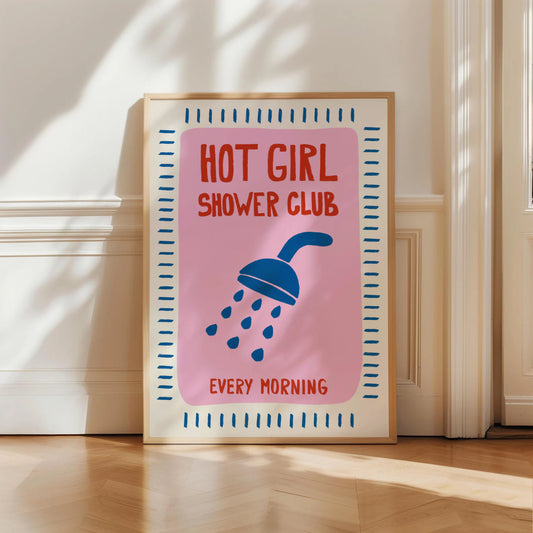 Shower Club Print