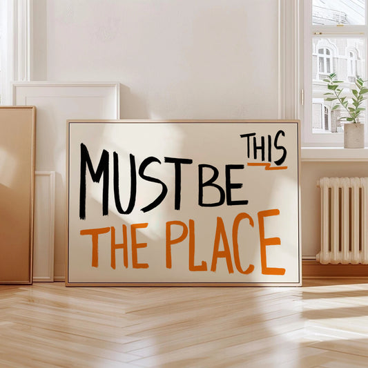 This Must Be The Place Print