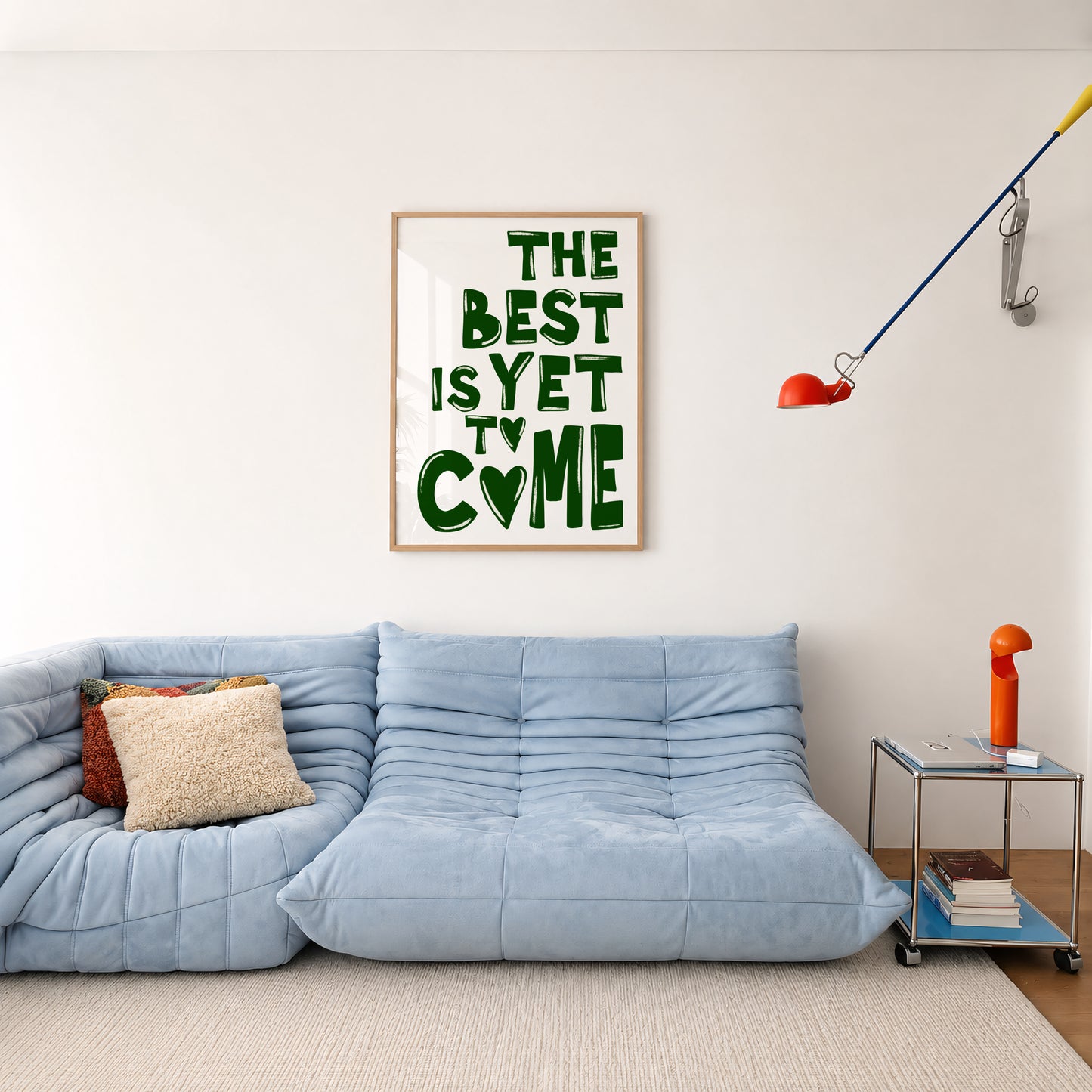 The best is yet to come print #green