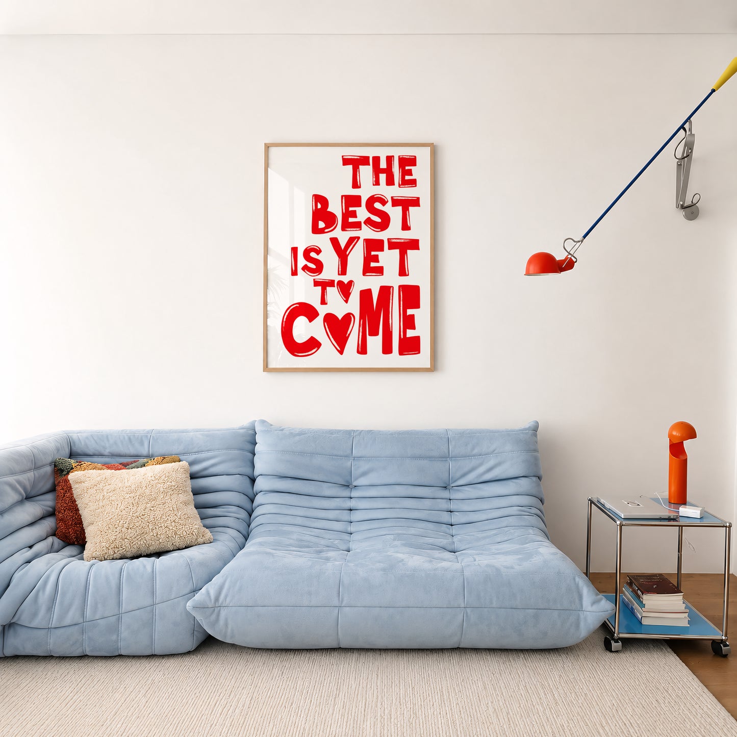 The best is yet to come print #red