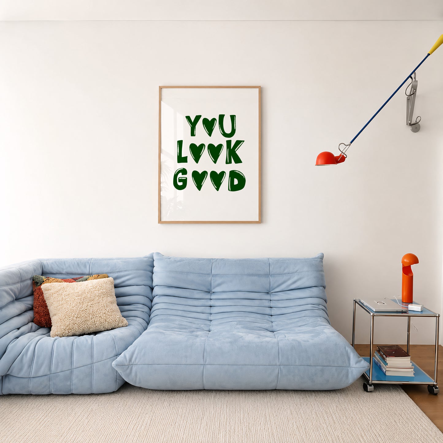 You Look Good Print #green