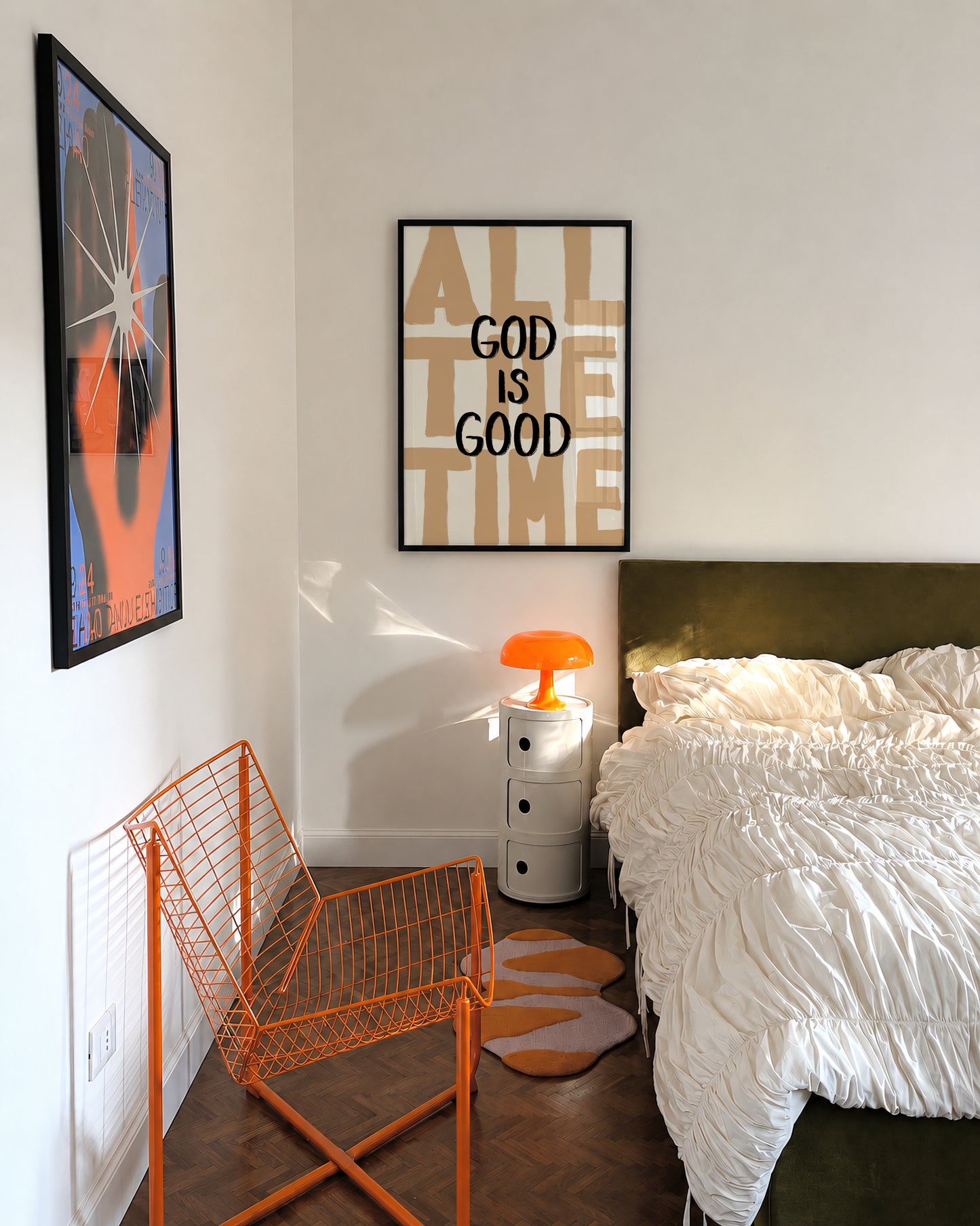 Brown God Is Good All The Time Print