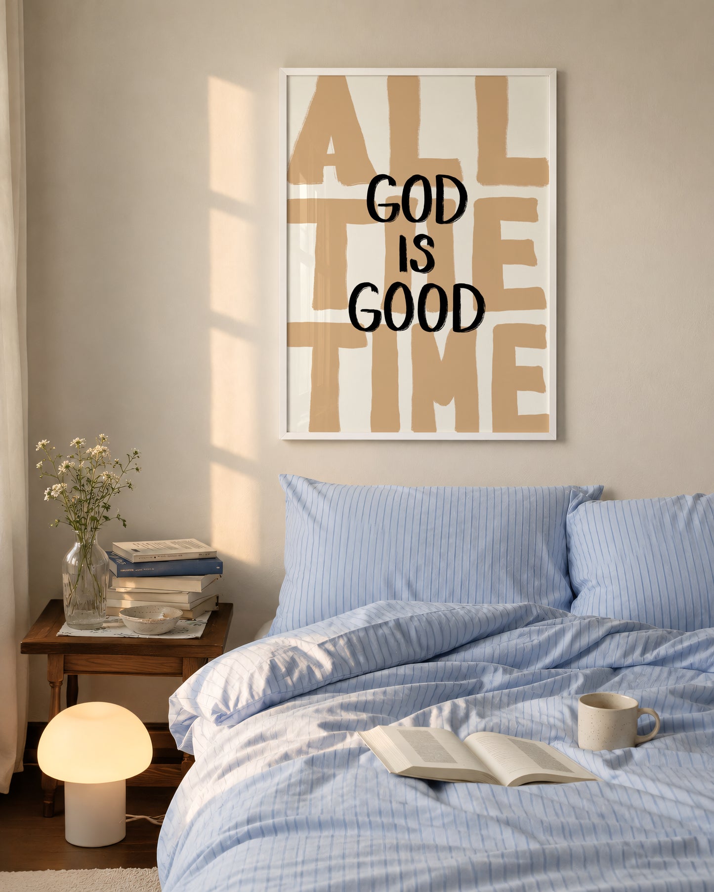 Brown God Is Good All The Time Print